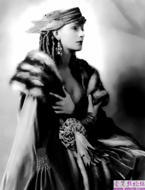 好莱坞前辈女星葛丽泰·嘉宝(Greta_Garbo)怀旧照片