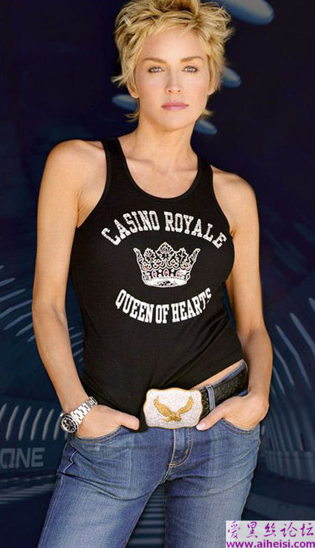 好莱坞女星莎朗·斯通Sharon_Stone_写真图