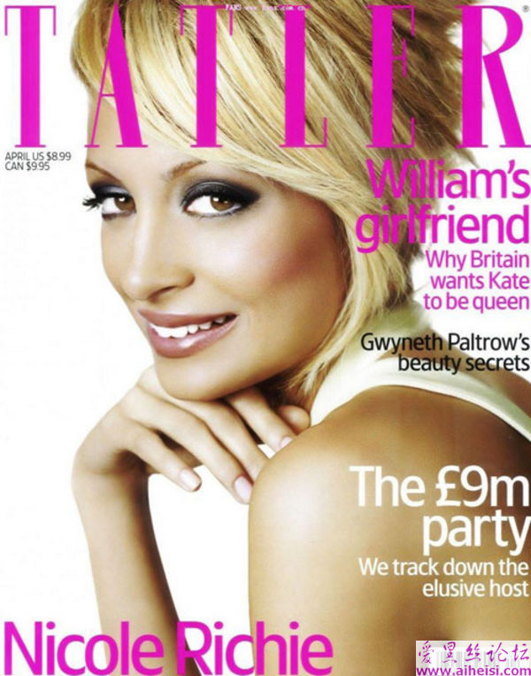 有着黑人血统的女歌星妮可·里奇(Nicole_Richie)写真图