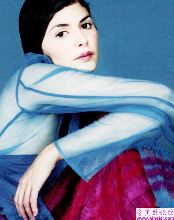 法国电影界的新星奥黛丽·多杜(Audrey_Tautou)