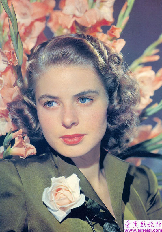 瑞典女演员英格丽·褒曼Ingrid_Bergman_写真图片