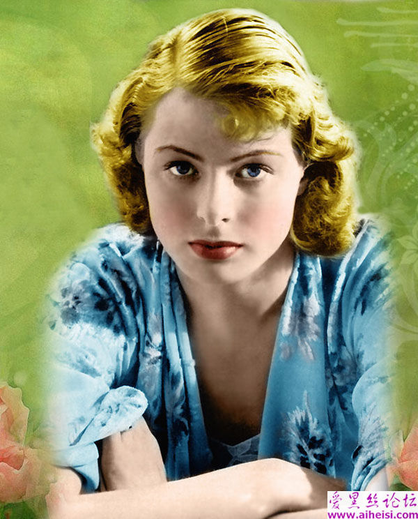 瑞典女演员英格丽·褒曼Ingrid_Bergman_写真图片