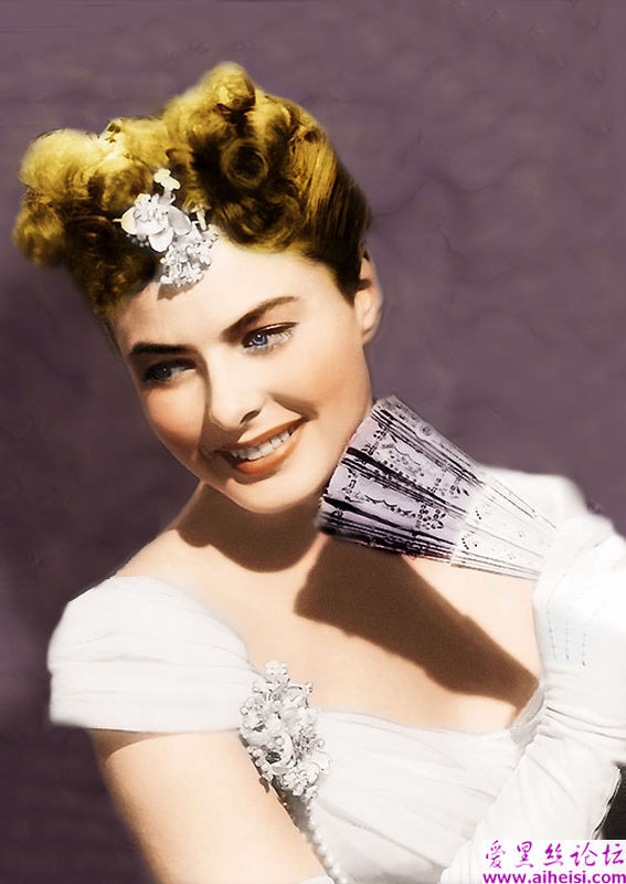 瑞典女演员英格丽·褒曼Ingrid_Bergman_写真图片