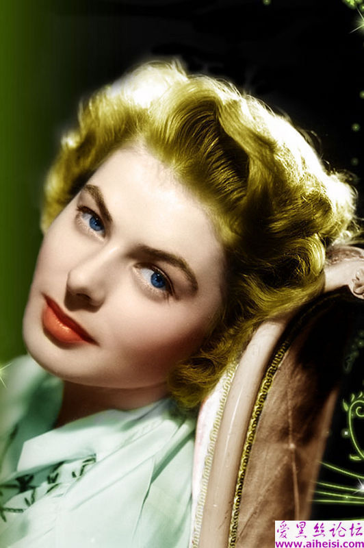 瑞典女演员英格丽·褒曼Ingrid_Bergman_写真图片