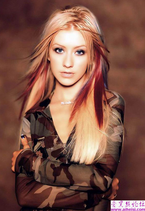 美国流行歌手克莉丝汀·阿奎莱拉(Christina_Aguilera)写真图