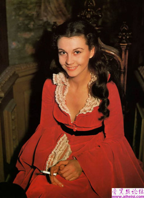 著名电影《乱世佳人》演员费雯·丽(Vivien_Leigh)写真图片