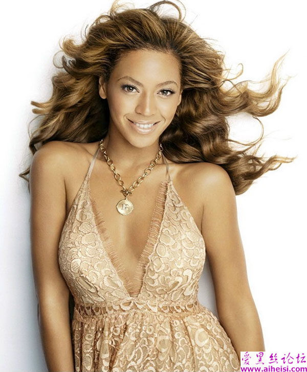 西方性感的巧克力美女明星beyonce写真图片