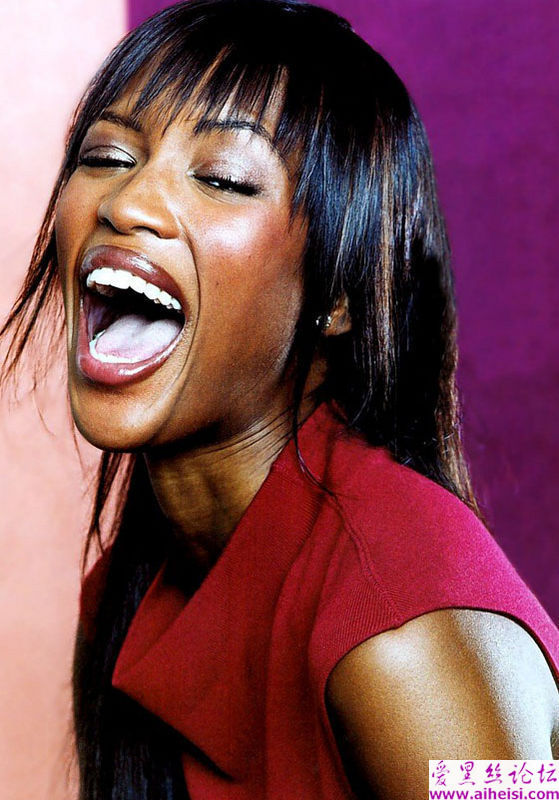 黑人女星纳奥米·坎贝尔Naomi·Campbell