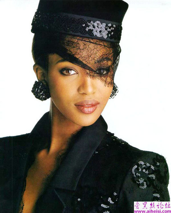 黑人女星纳奥米·坎贝尔Naomi·Campbell