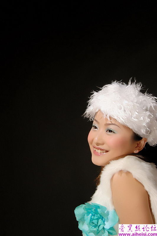影楼里拍出来的美丽姑娘