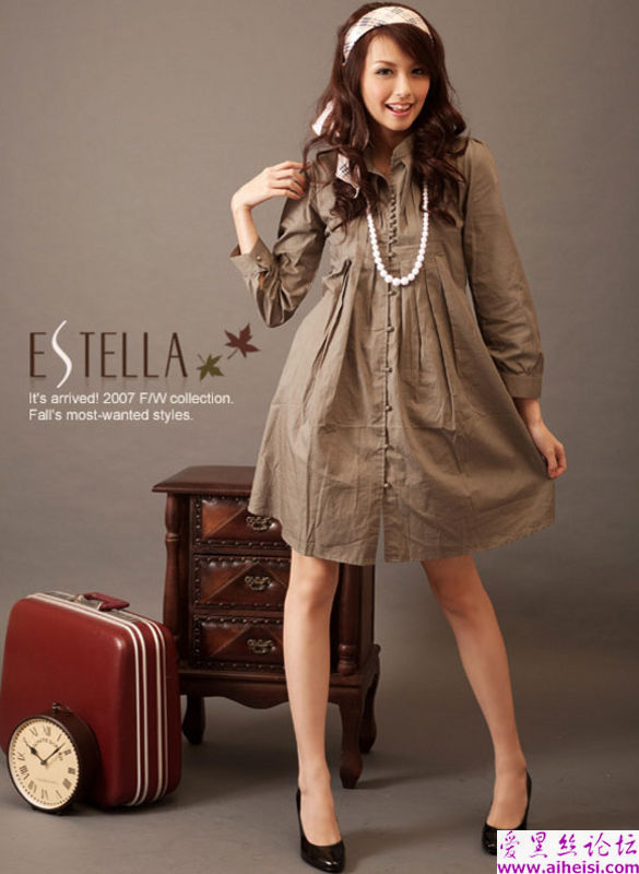 服装estella的专业模特