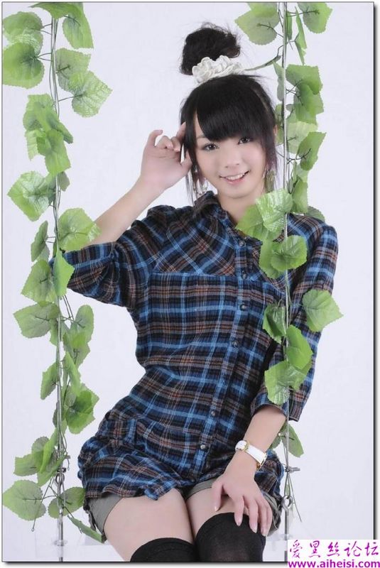 超级清纯非主流校园小美女