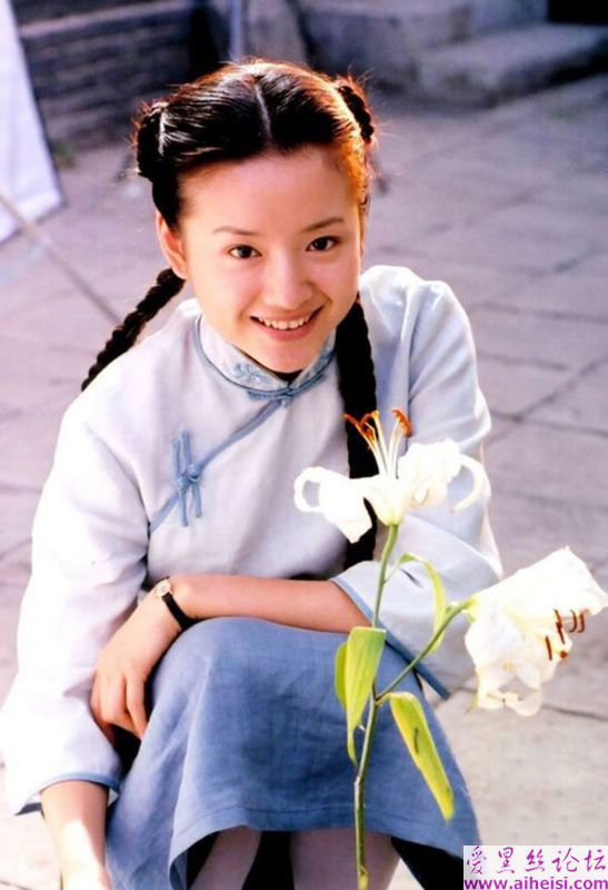小家碧玉般的中国大陆女星董洁