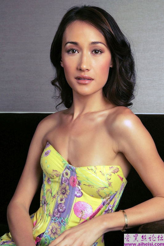 美越混血儿美女明星李美琪(Maggie_Q)图片