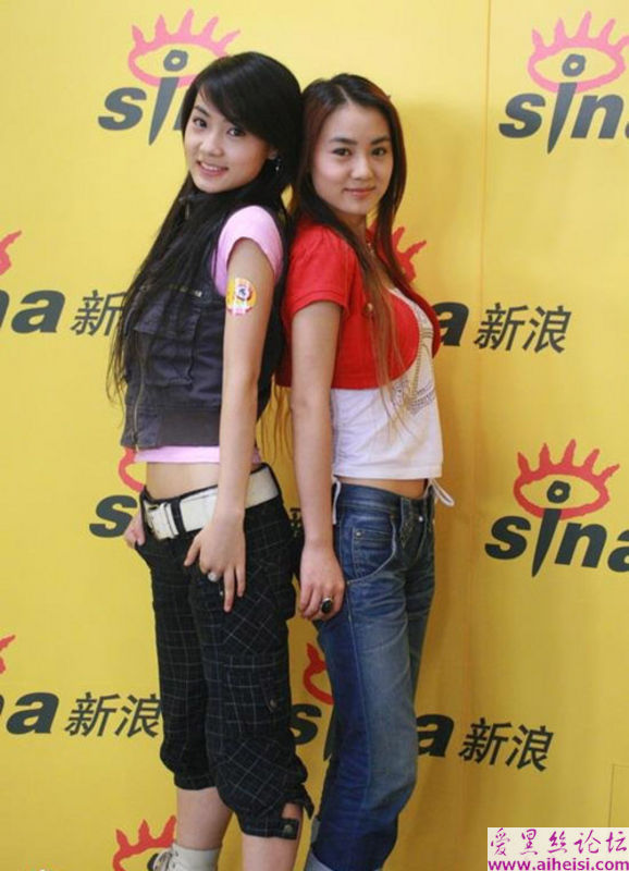 超级女声reborn又胞姐妹写真图片