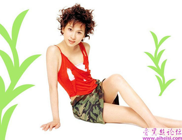 香港著名女星文颂娴个人写真图片