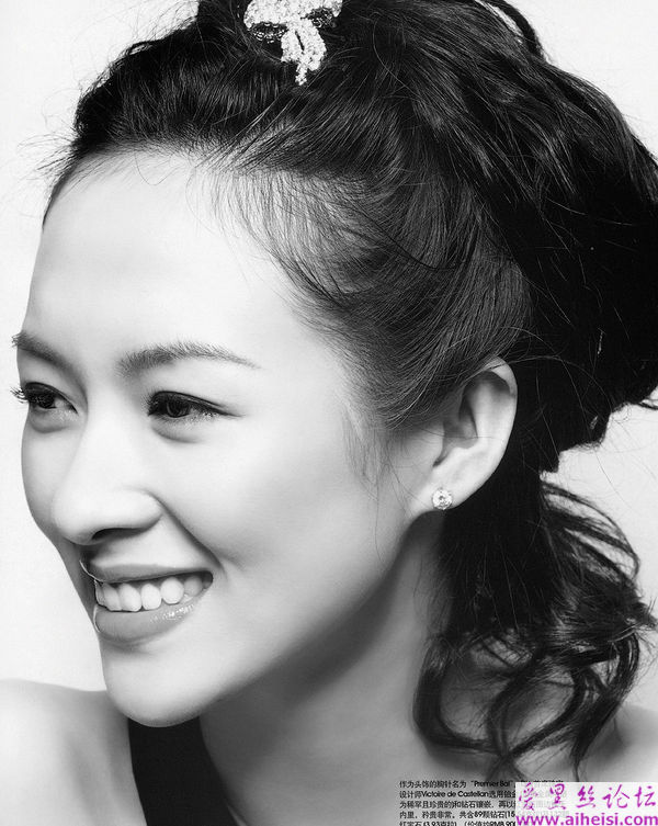 魅力东方女-章子怡高清黑白写真