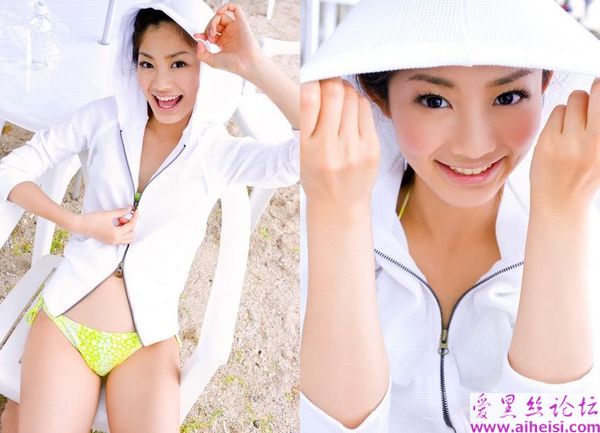 さとう里香不同颜色的泳衣秀