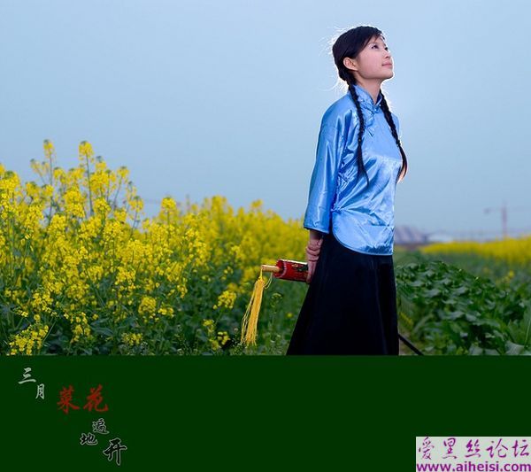 三月菜花遍地开