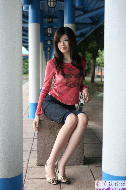 上海白领女士的妩媚照片