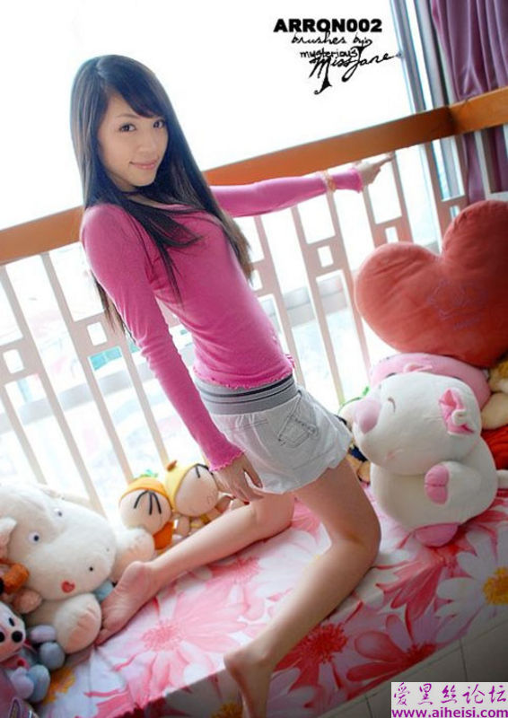 上海美腿少女粉红写真系列