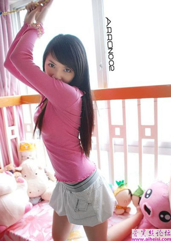 上海美腿少女粉红写真系列