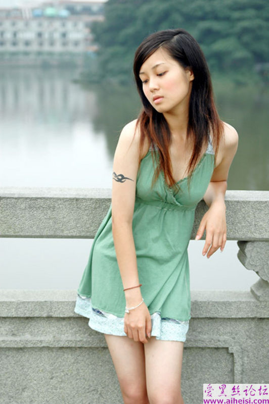 优美的广州美少女