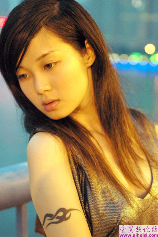 优美的广州美少女