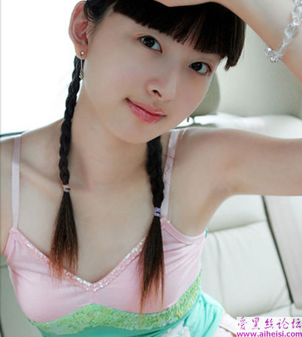 俏皮可爱的果冻女孩美女图片