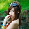 大美女小涵最新清爽裙装写真