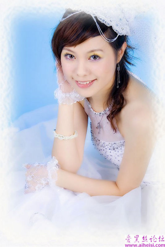 女人一生中最幸福的时刻--新娘装