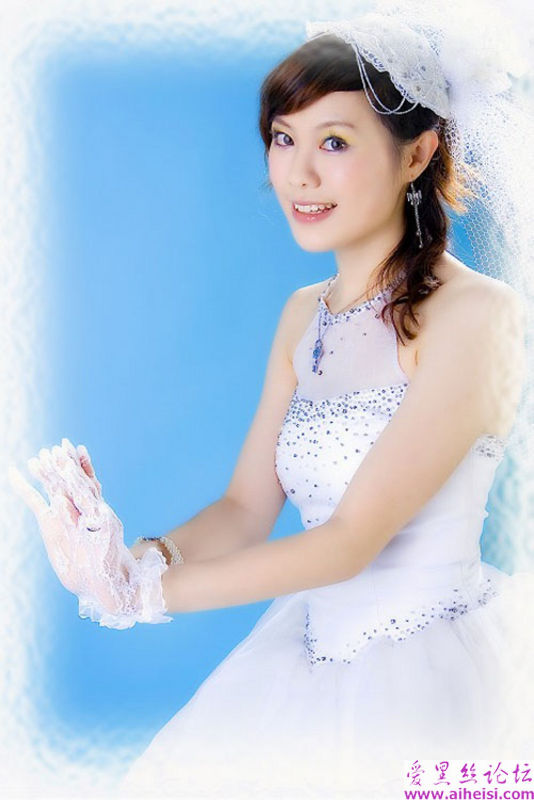 女人一生中最幸福的时刻--新娘装