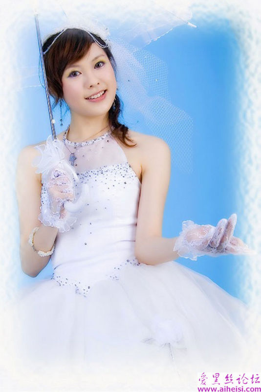 女人一生中最幸福的时刻--新娘装