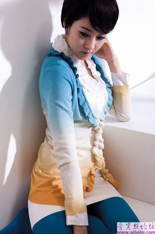 委婉动人的服装模特