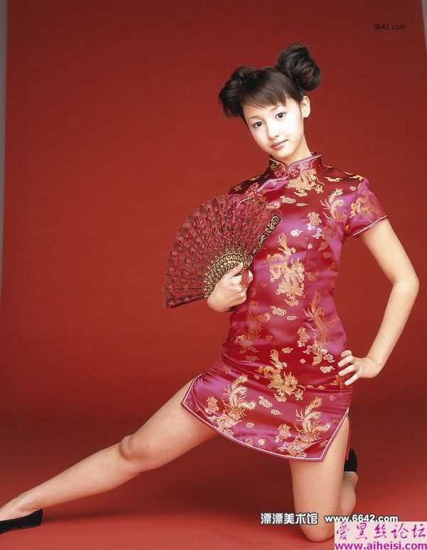 旗袍美女泽尻绘里香