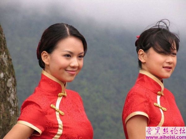 漂亮的迎宾小姐
