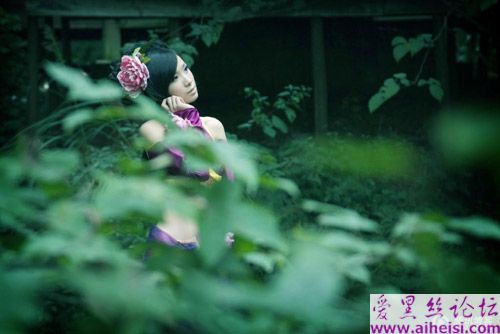 性感T裤貂蝉二 外景照