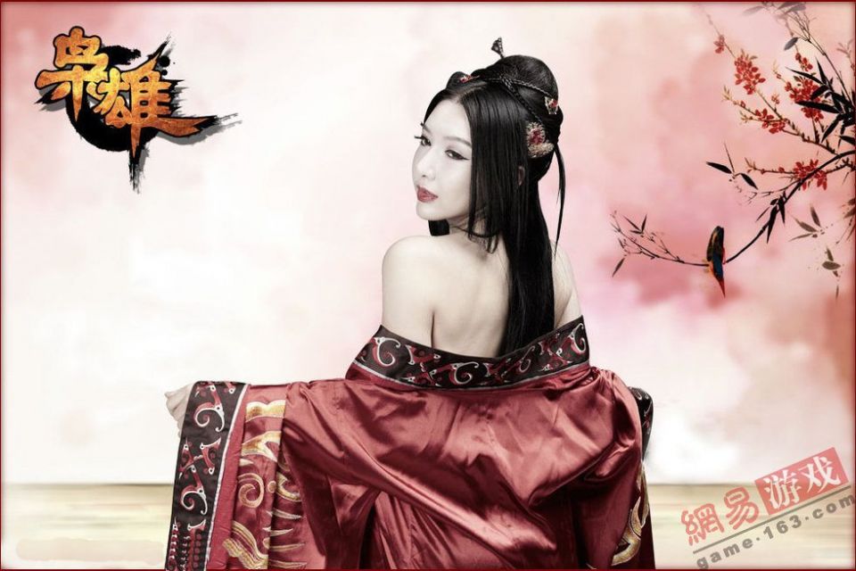 张婉悠性感复出，为《枭雄》COS貂蝉