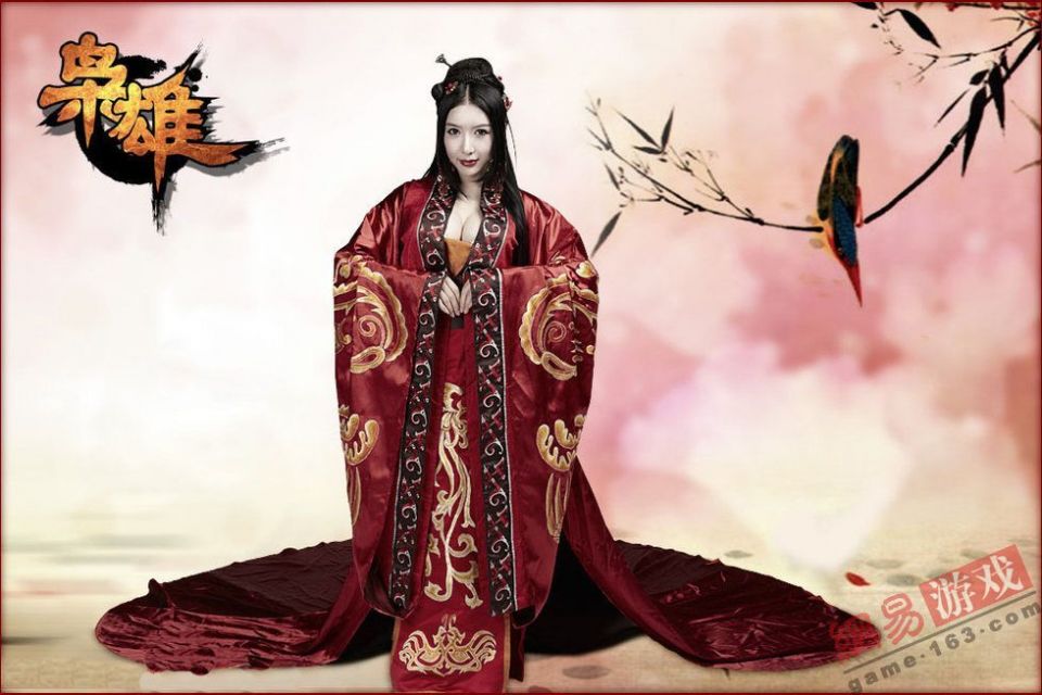 张婉悠性感复出，为《枭雄》COS貂蝉