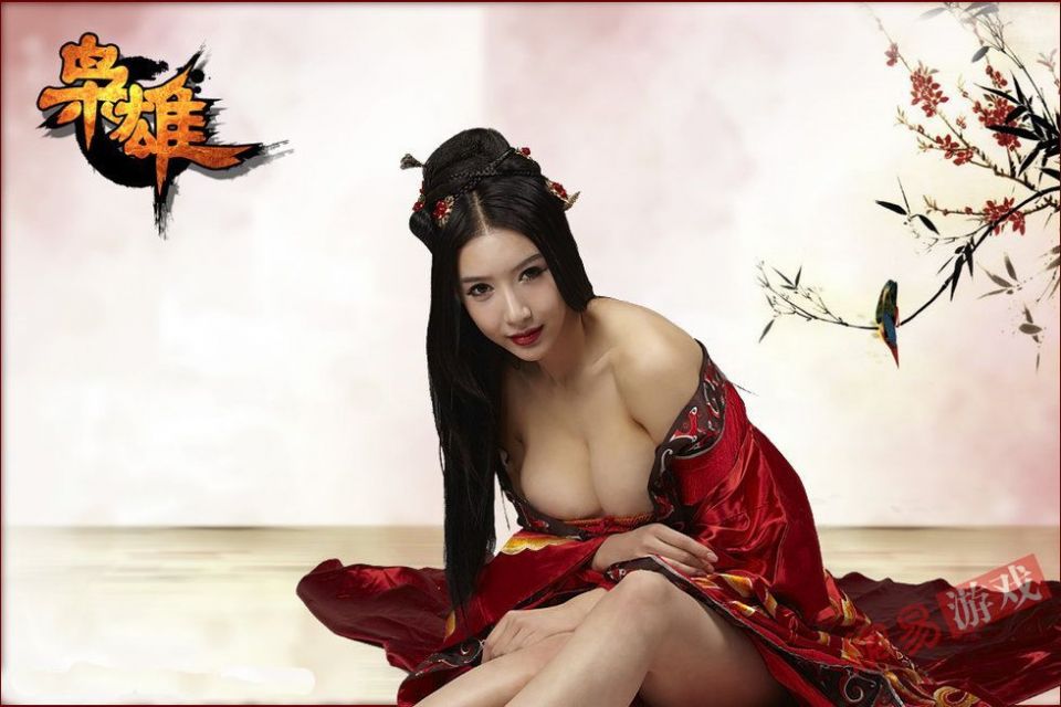 张婉悠性感复出，为《枭雄》COS貂蝉
