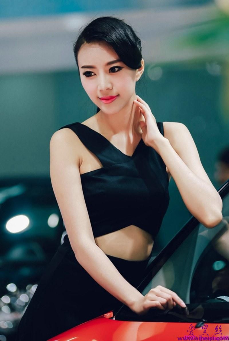 性感气质车模优雅大方性感撩人高清车展美女图片