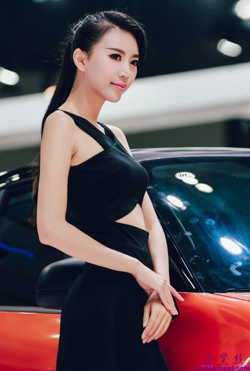 性感气质车模优雅大方性感撩人高清车展美女图片