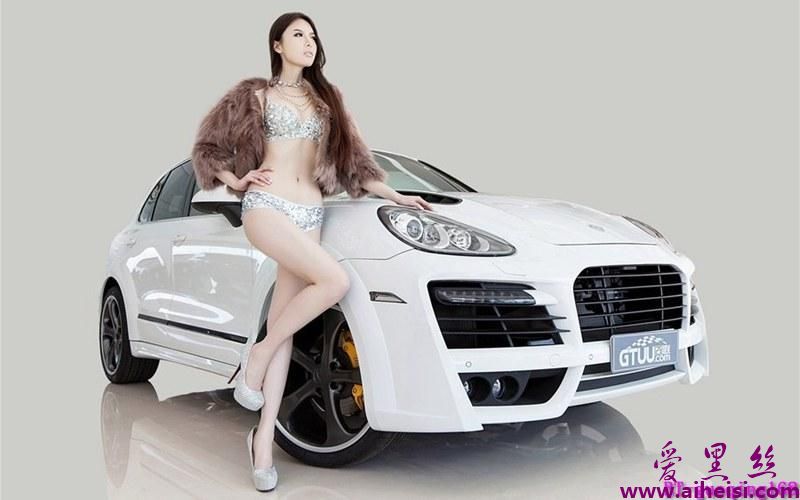 性感车模优雅美裙风采尽显高清美女图片