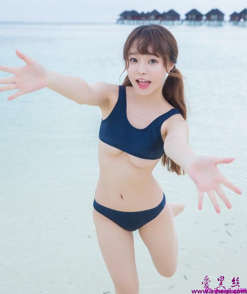 清纯甜美小妹柳侑绮白嫩美胸高清美女大图片