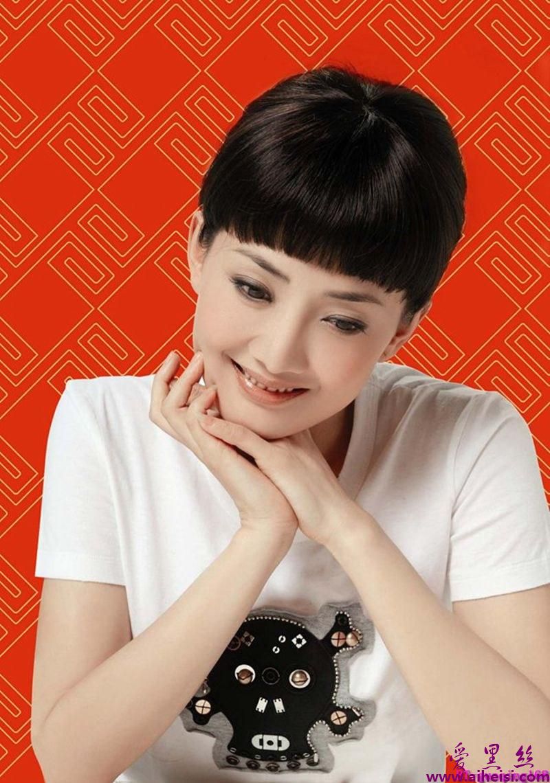 中国美女影星牛莉早期写真