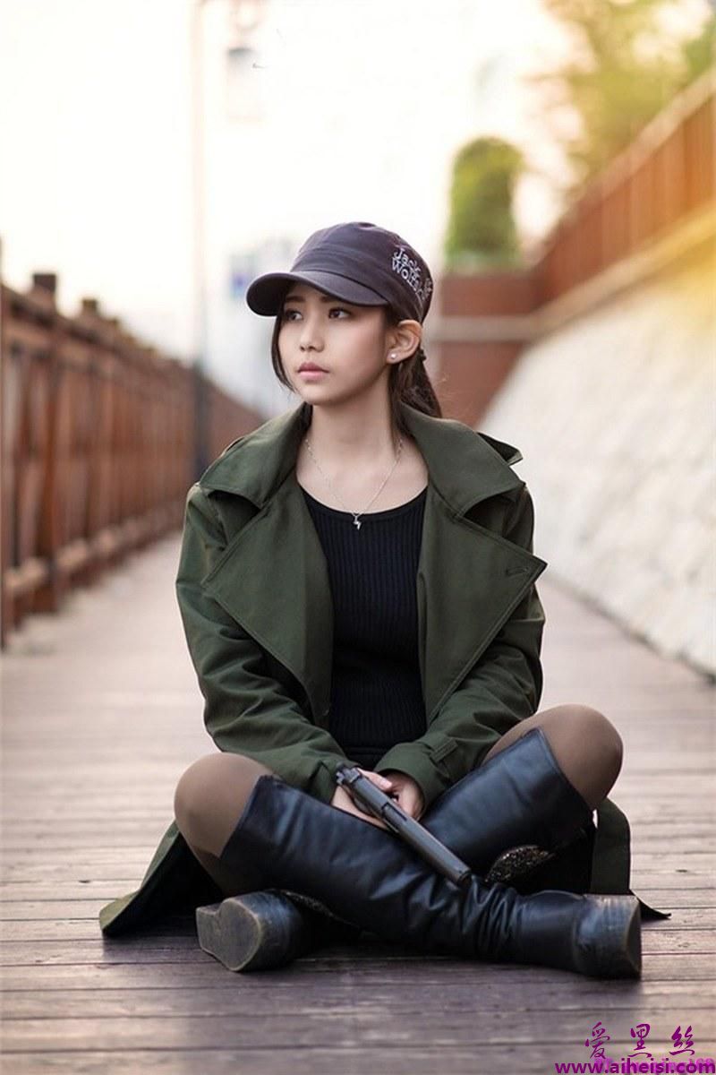 清新风味美女性感帅气写真