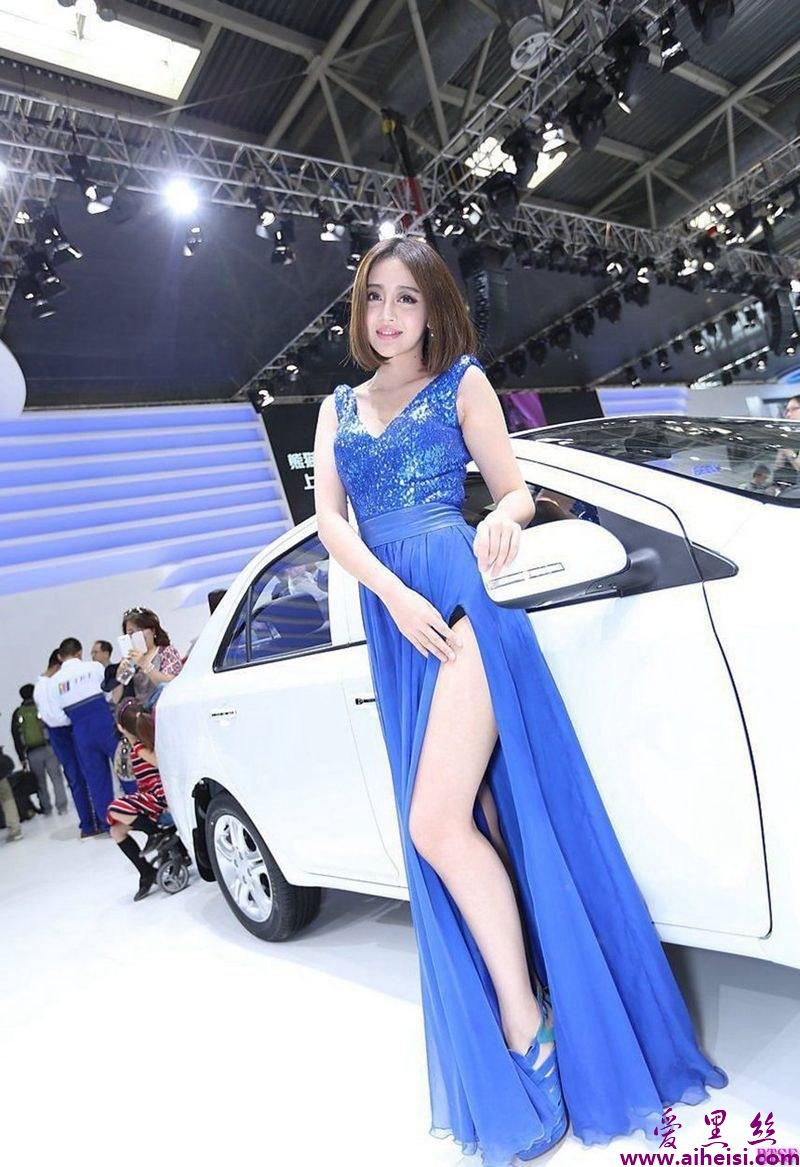 北京车模车展妩媚摄影图片
