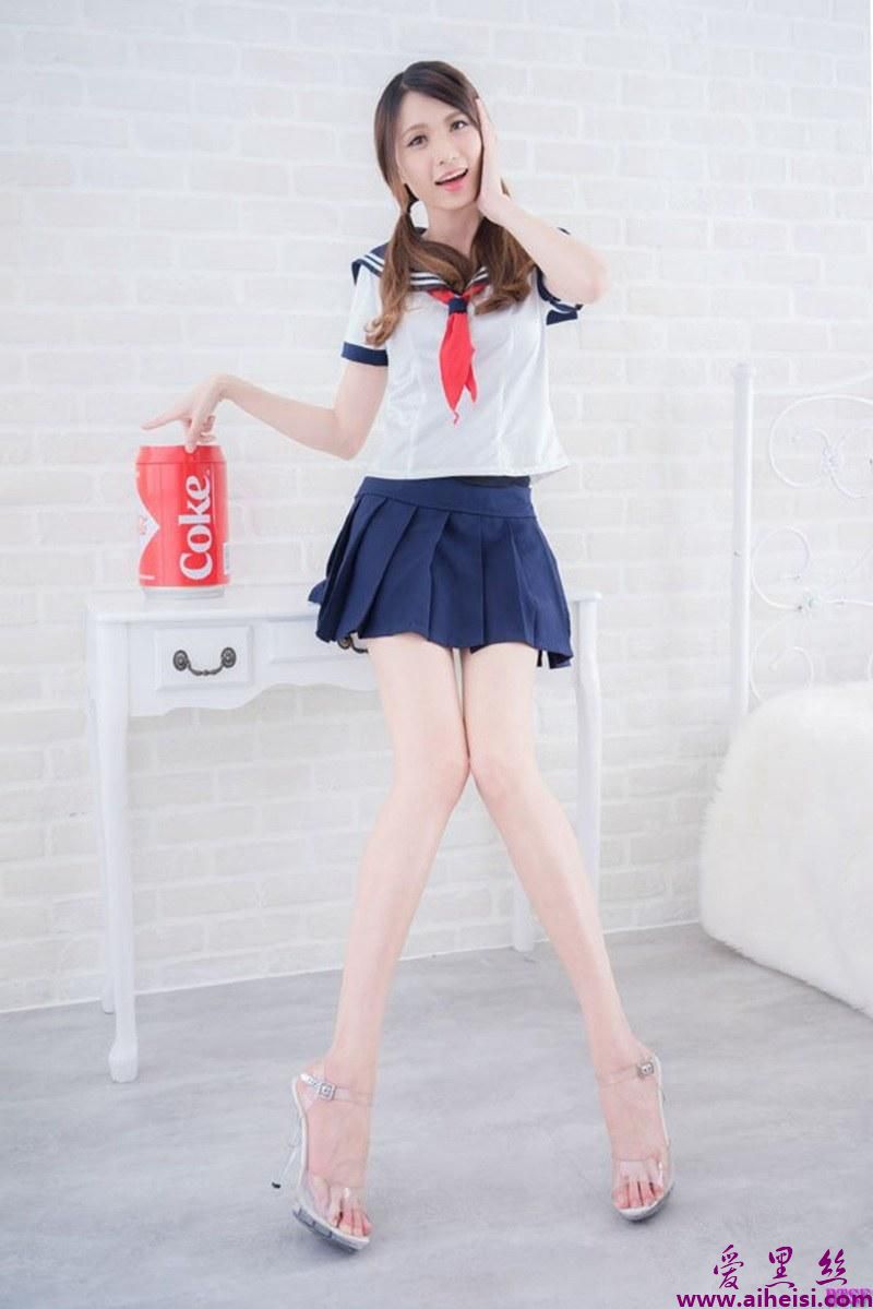 学生制服美女甜美动人养眼写真