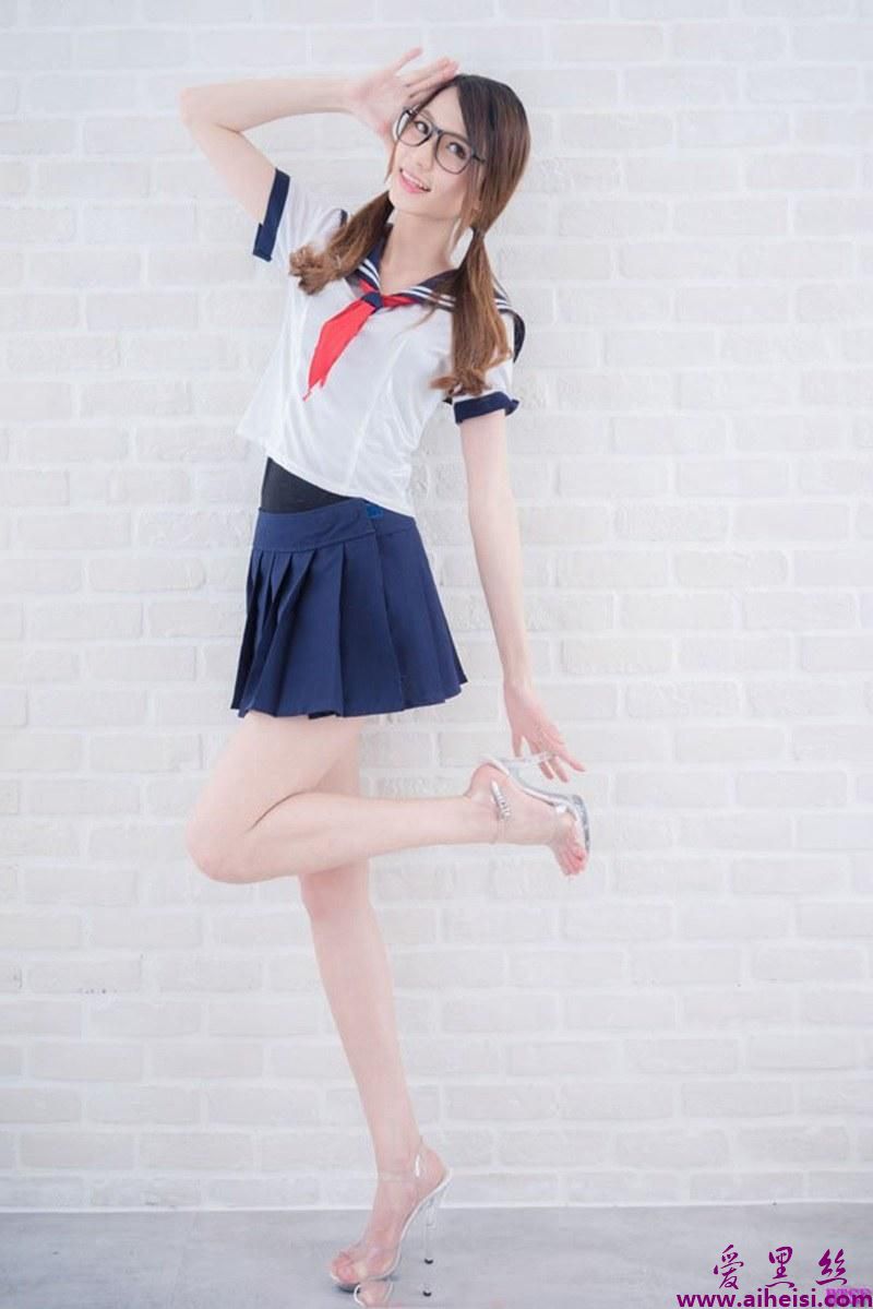 学生制服美女甜美动人养眼写真