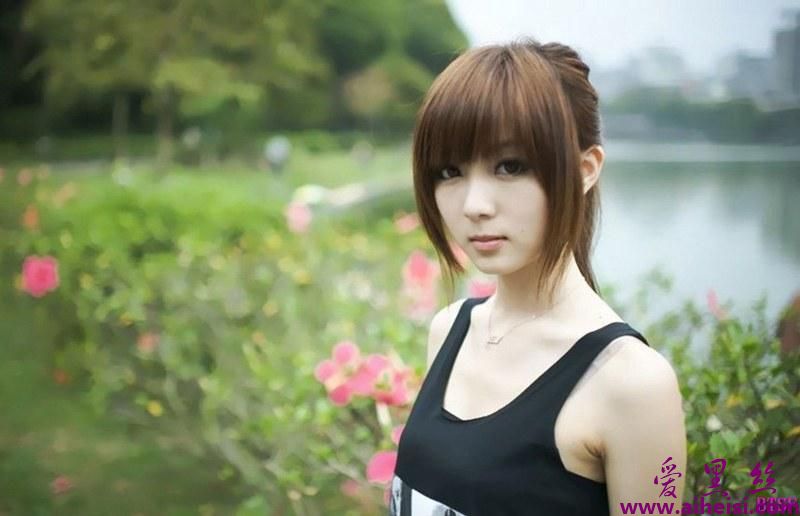 清纯的风筝美少女甜美可爱写真青春无敌